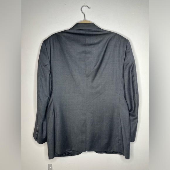 Joseph A Bank 100%WOOL Grey sports coat blazer suit jacket SIZE 42 - Picture 8 of 8